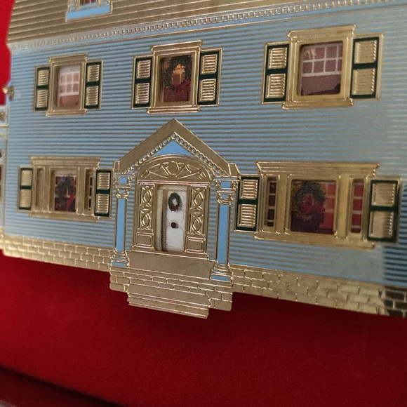 Bing & Grøndahl 3D Mini Dollhouse 24KT Gold Finish Xmas Ornament Decoration 1920 - Picture 10 of 13